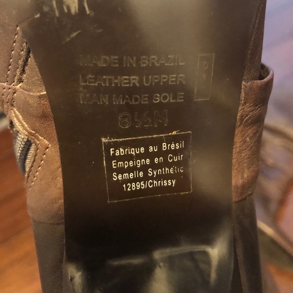 Bronx brown leather boots Size 8.5 - Picture 7 of 7